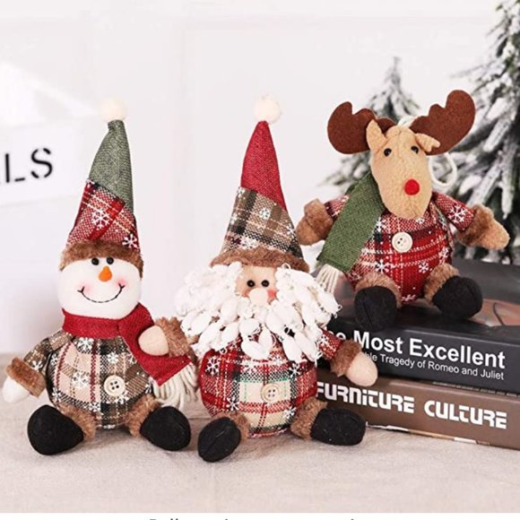 New 3 Piece Christmas Holiday Decorations - Picture 2 of 5